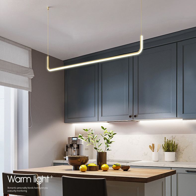 Overlapping Island Pendant Lights Ultra-Contemporary Acrylic Island Pendant Lights for Restaurant