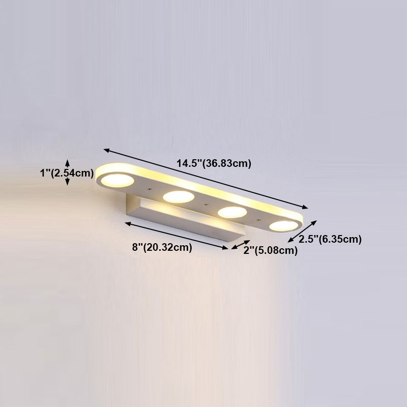 Modern Linear Wall Sconce Simplicity Bathroom Vanity Lighting Fixture