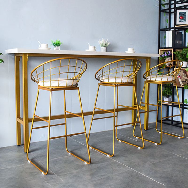 Modern Bar Table Set 1/2/4 Pcs Solid Wood Specialty Pub Set for Indoor