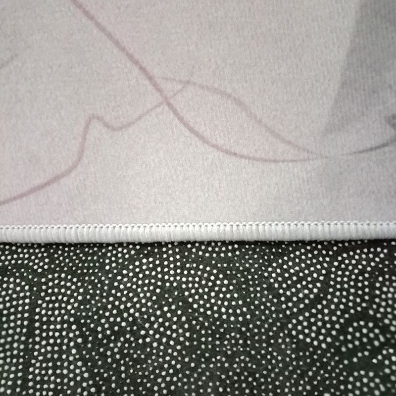 Gold Modern Rug Polyester Circle Rug Alfombra resistente a las manchas para sala de estar para sala de estar