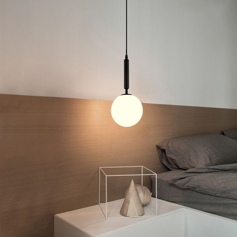 Aménagement d'éclairage de pendentif sphérique