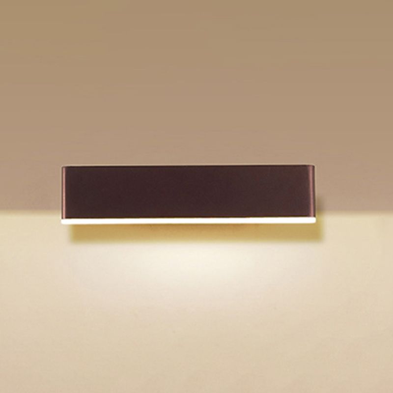 Stile moderno a parete a parete a parete a parete in metallo funzimi da parete rettangolare