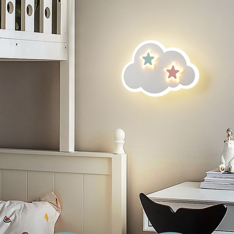 Lumo da parete moderno a parete creativa per la camera da letto per bambini