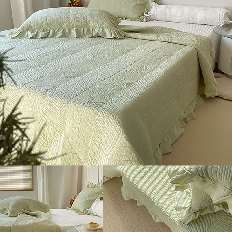 Modern Bed Sheet Set Cotton Solid Color Fitted Sheet for Bedroom