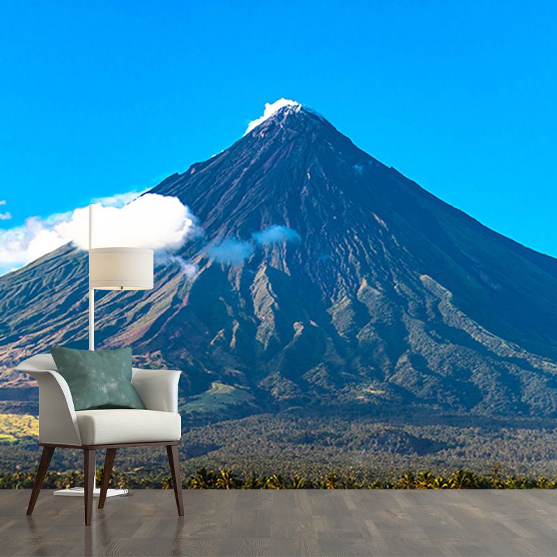 Wall Mural Mildew Resistant Wallpaper Mountain Landscapes Pattern for Wall Decor