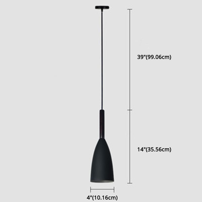 Bottle Pendant Ceiling Light Simplicity Style Metal Ceiling Pendant Lamp for Dinning Room