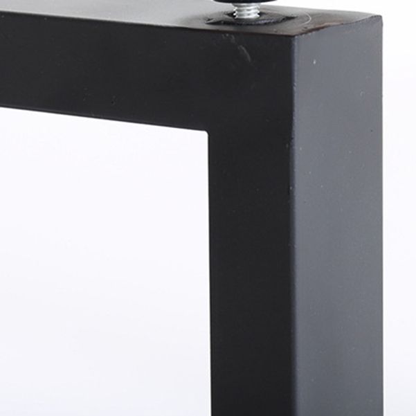 Contemporary Style Office Desk Solid Wood Writing Desk with Shelf