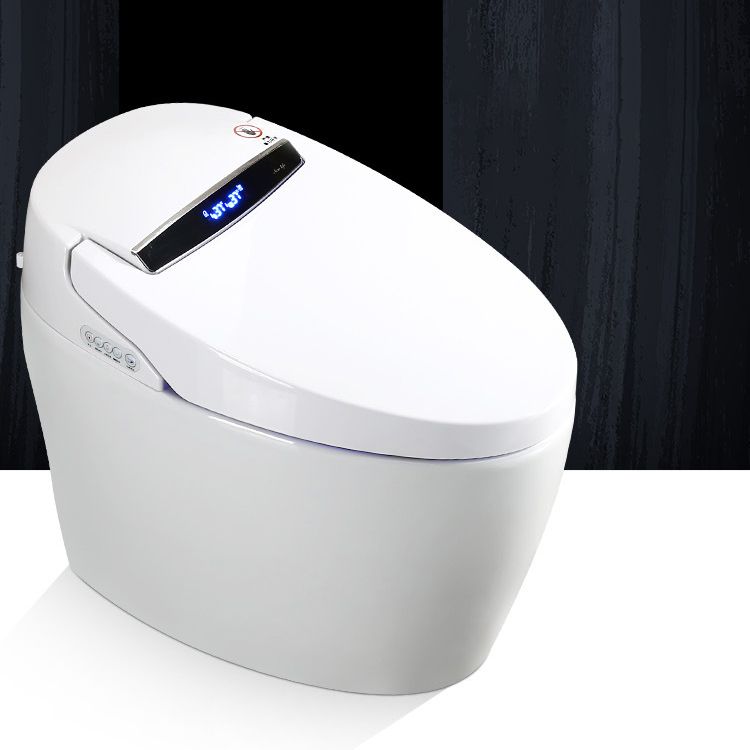 All-In-One Porcelain Toilet Bowl Porcelain Siphon Jet Flush Toilet