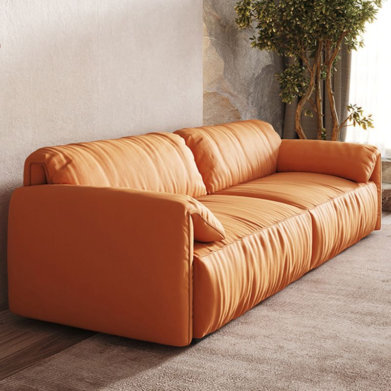 Contemporary Stationary Living Room Seating Pillow Top Arm Cushions Sofa
