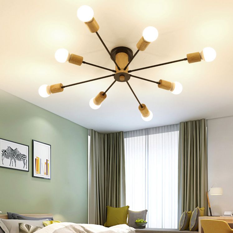 Metal Flush Mount Modern Style Flush Mount Ceiling Light for Banquet Hall