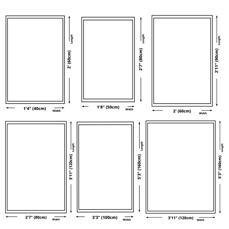 Contemporary Area Rug Polyester Geometric Carpet Stain Resistant Rug for Living Room