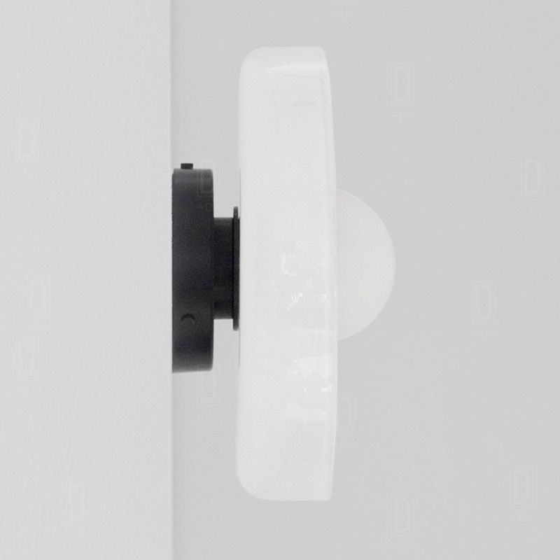 Modern Style Globe Wall Mounted Lamps Glass 1 Light Wall Sconces