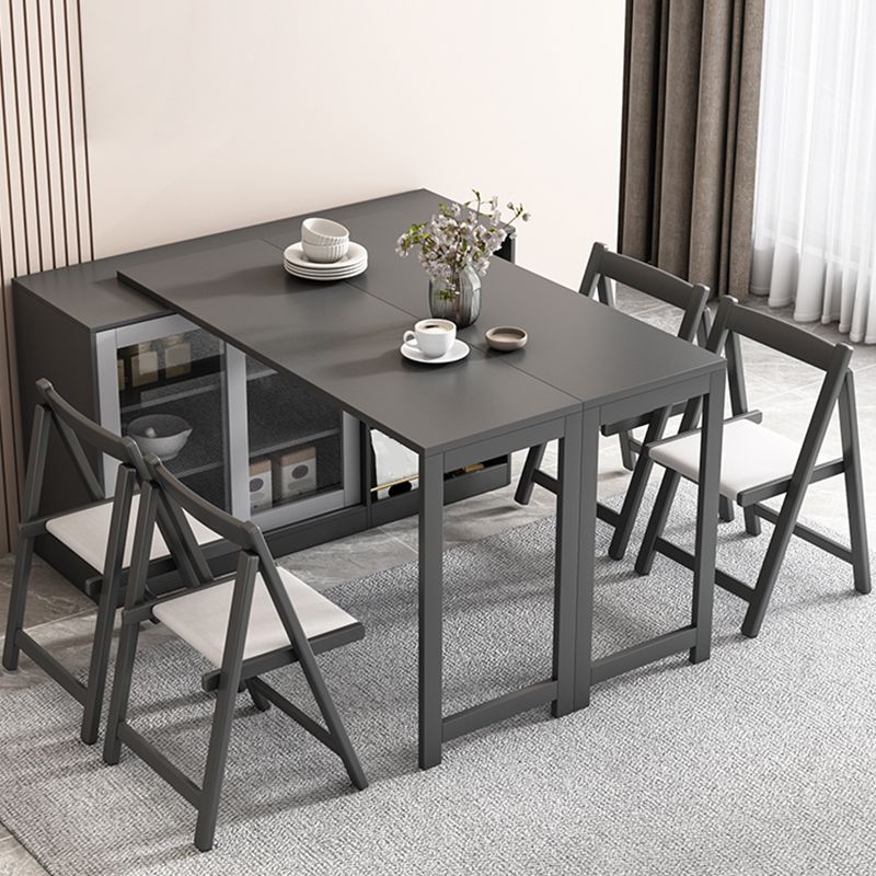 3/5/7 Pieces Modern Wood Multi Purpose Dining Set for Home Use