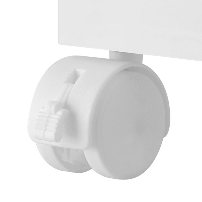 Simple Filing Cabinet Solid Color Castors Detail File Cabinet for Home or Office