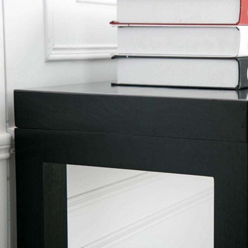 Rectangle Solid Wood Console Table Pine Wood Accent Table for Hall