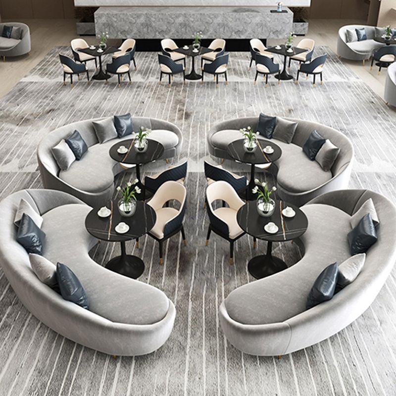 Modern Sintered Stone Dining Table Round Dining Room Table for Kitchen