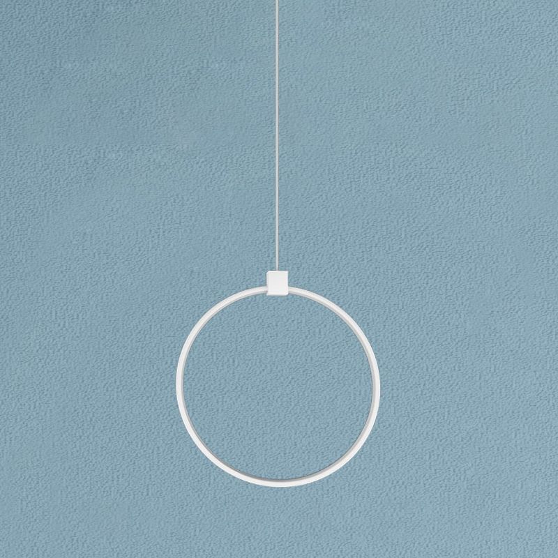 Pendre à LED linéaire blanc Lumière suspension en métal décoratif pour la salle des enfants