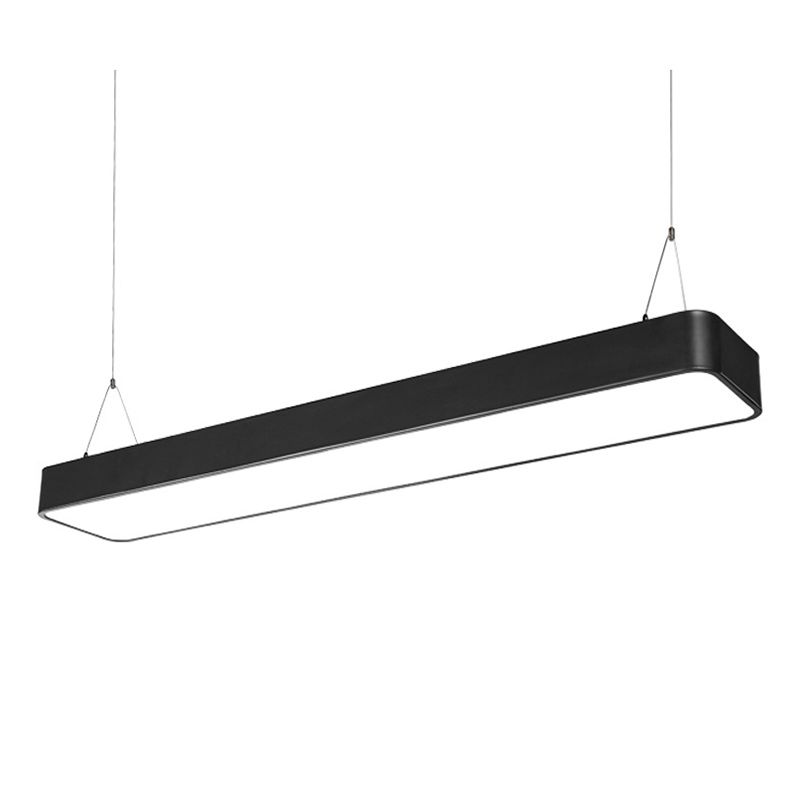 Cadre métallique LED Pendembre dans le style moderne 54W LED Suspended Lights for Office Conference Room