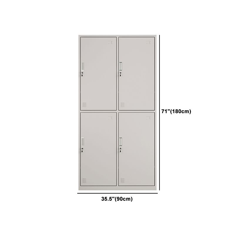 Contemporary Hinged Wardrobe Armoire Metal Wardrobe Cabinet for Home