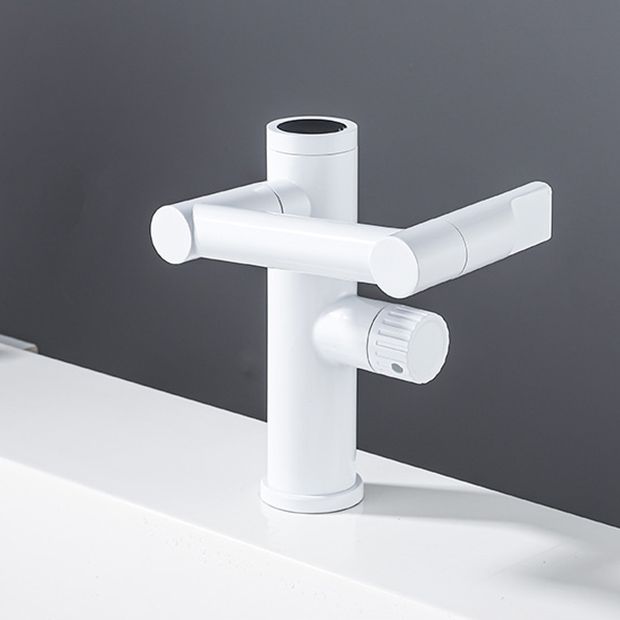 Industrial Wide Spread Bathroom Faucet Knob Handle Vanity Sink Faucet