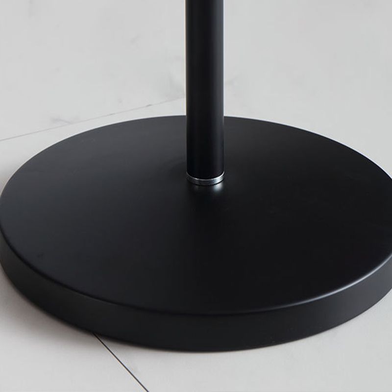 Geometric Shape Metal Floor Light Modern Style Single Light Floor Mount Light