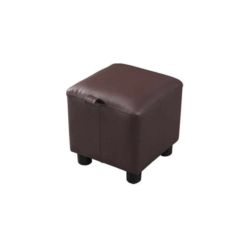 Faux Leather Standard Square Water Resistant Indoor Standard