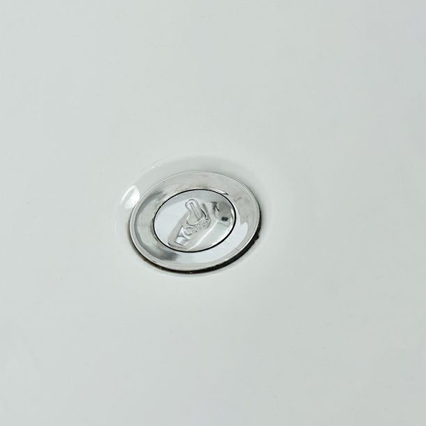 Acrylic Freestanding Bathtub Modern Rectangle Bathtub with Center Drain