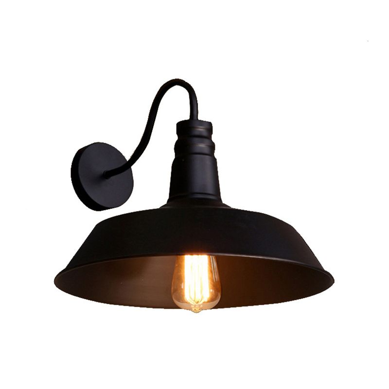 1 Light Metal Geometric Wall Lighting Fixtures Industrial Style Wall Mounted Light Fixture