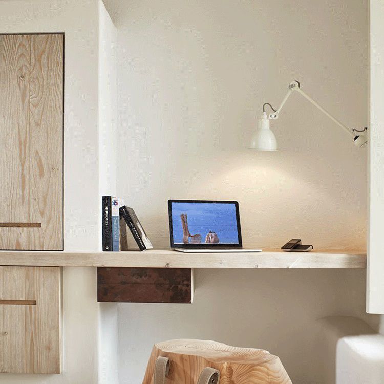 Swing Arm Wall Lamp Industrial Style 1 Light Sconce Light Fixture for Hotel Corridor