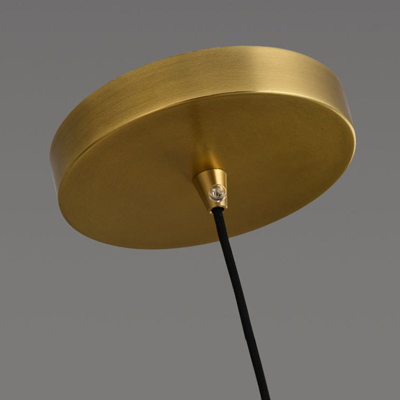 Luces de mutil de mutil de estilo moderno de bola de metal luces de techo colgantes