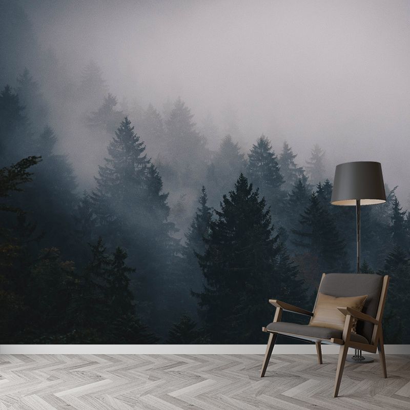 Washable Photography Mural Wallpaper Woods Landscape Indoor Wall Mural