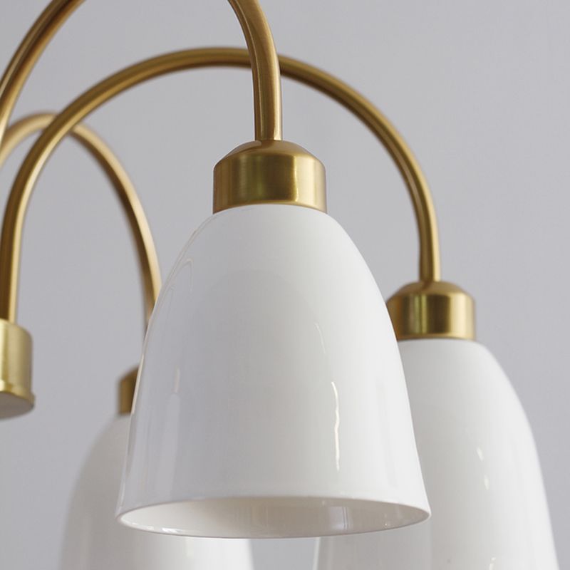 Cerámica Contemporáneos de lámparas colgantes Sputnik Luz de techo para dormitorio