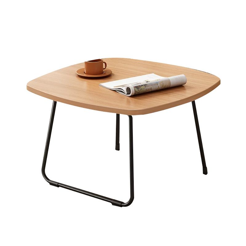 Contemporary Frame 1 Coffee Table Frame Wood Single Cocktail Table
