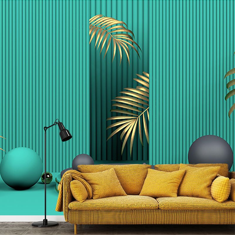 Environment Friendly 3D Artistic Illusion Mural Decorative Wallpaper for Living Room