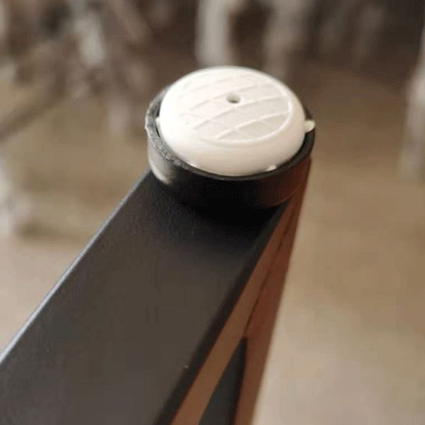 Metal Armless Dining Stools Contemporary Bar Stools with Cushion