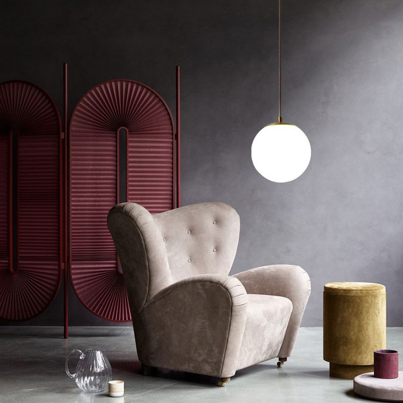 Globale hängende Leuchten modernes Glas 1 Lichtheizlicht Lichter