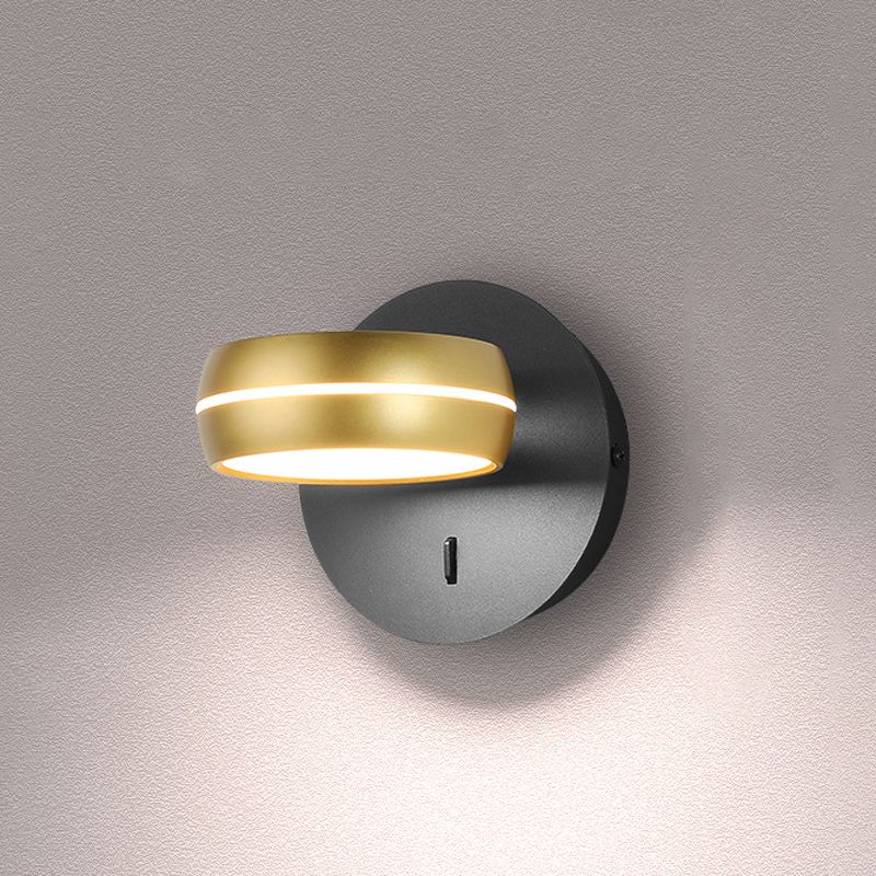 Luces de apliques de pared de tambor de estilo contemporáneo 1 Luz LED LIGHTIVE