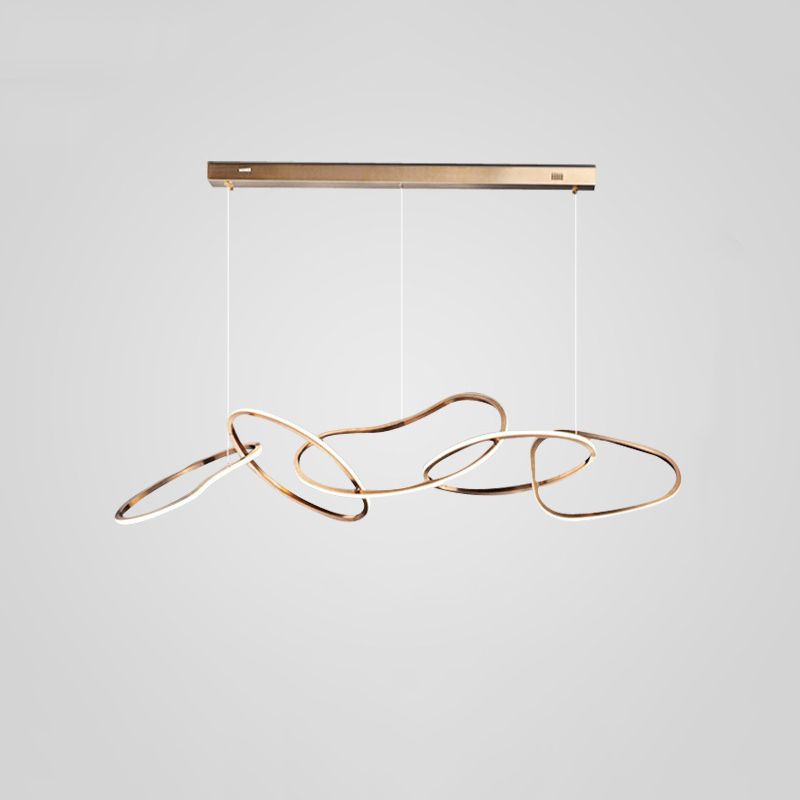 Moderne Noordse licht Luxe artistieke stijl Led kroonluchter Hanglamp voor hanglamp voor eetkamer