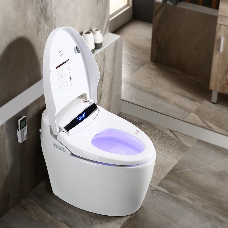 All-In-One Porcelain Toilet Bowl Porcelain Siphon Jet Flush Toilet
