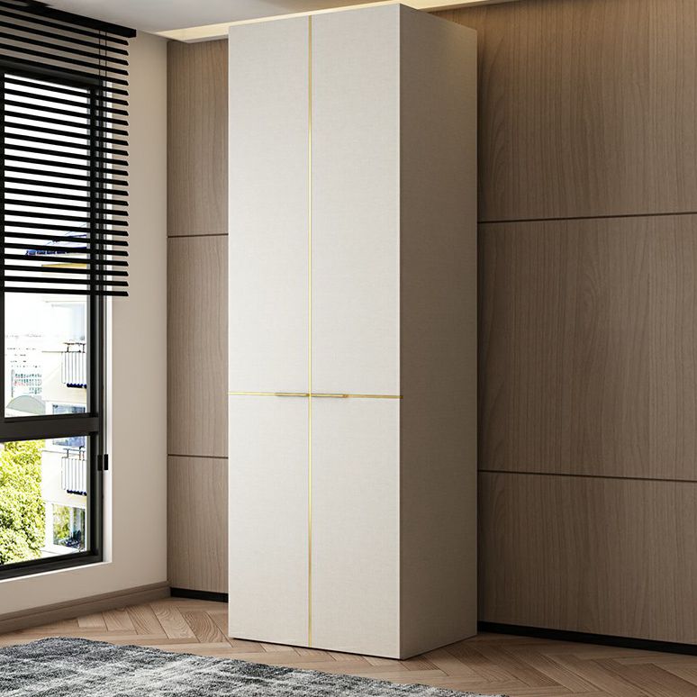 Engineered Wood Wardrobe Cabinet with Drawer Modern Wardrobe Closet