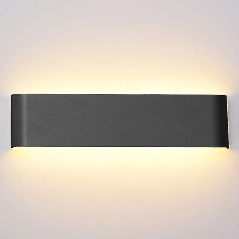 Moderne Einfachheit Rechteck Wandleuchte Acryl Wandleuchte Beleuchtung für Schlafzimmer