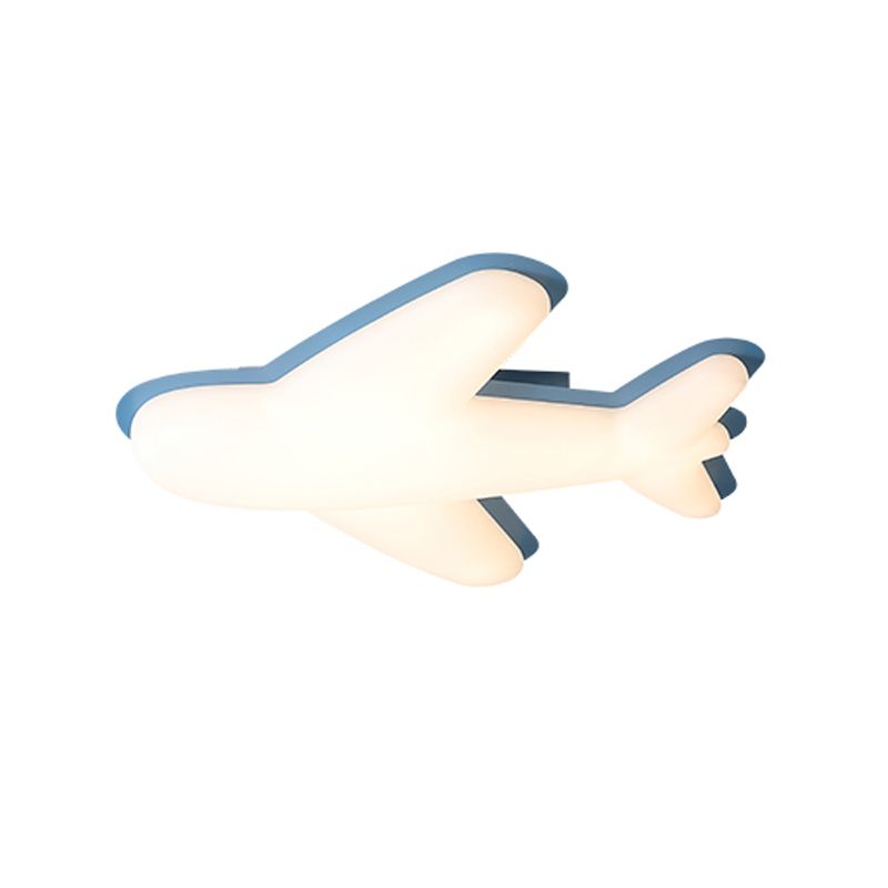 LED Flush Mount Lighting Aircraft shape Flush Mounted Ceiling Lights for Living Room