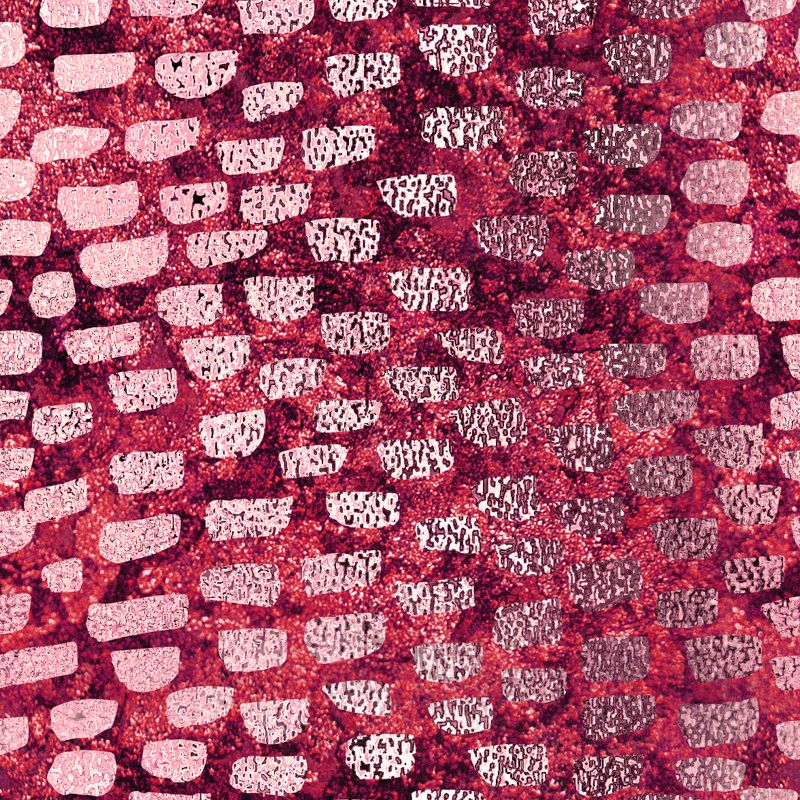 Modernist Spots Foil Wall Mural for Bedroom Personalized Wall Art in Pastel Color