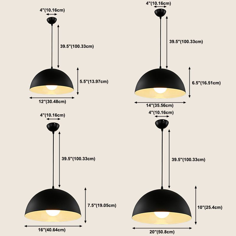 Modern Style Macaron Pendant Light 1 Light Hanging Lamp Fixture for Living Room