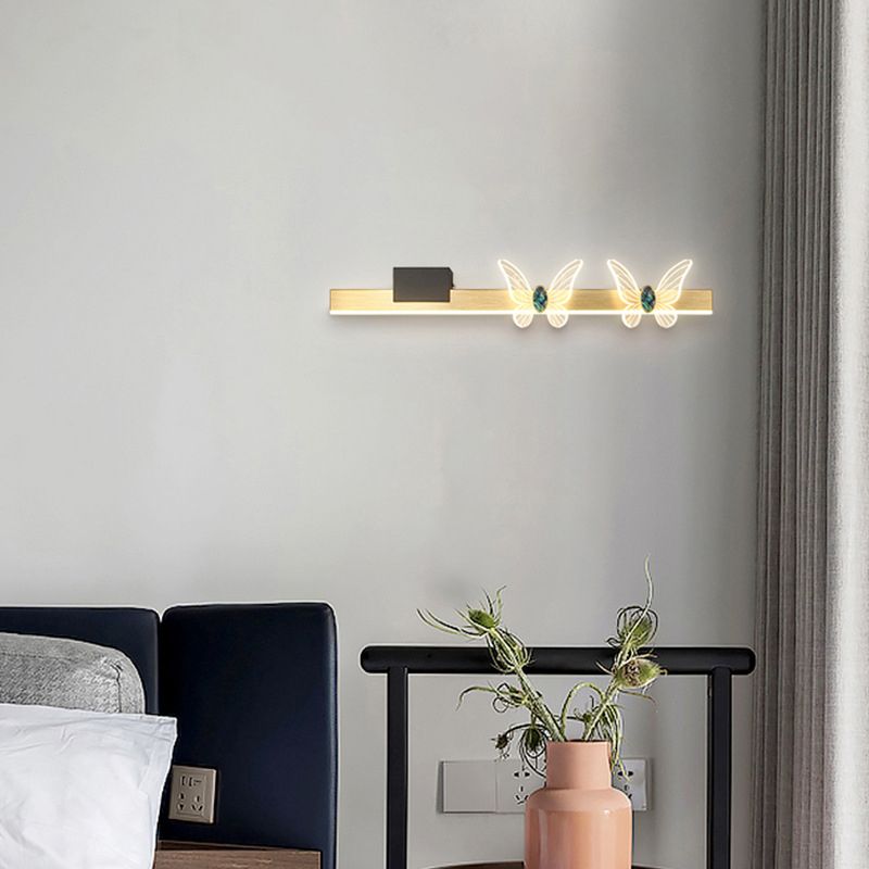 Rechteckige Eitelkeit Lautleuchter moderner minimalistischer Aluminium -Eitelkeitlicht
