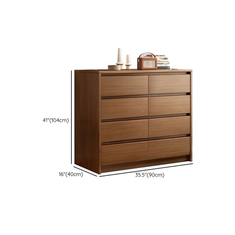 Wooden Dresser Contemporary Storage Chest Dresser with Drawers