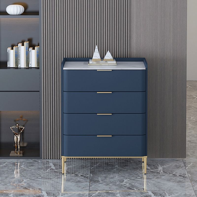 15.74" Wide Modern Accent Chest with 3/4/5 Drawers Straight Legs Chest