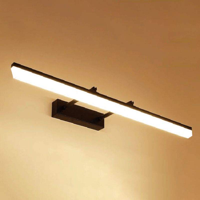 Metal Strip Extendable Wall Lamp Modern Colorful LED Mirror Light for Bathroom