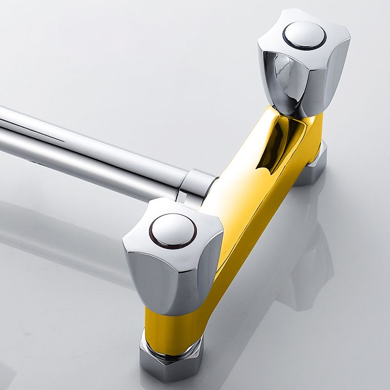 Contemporary Single Lever Handle Kitchen Faucet Metal High Arch Water Filler