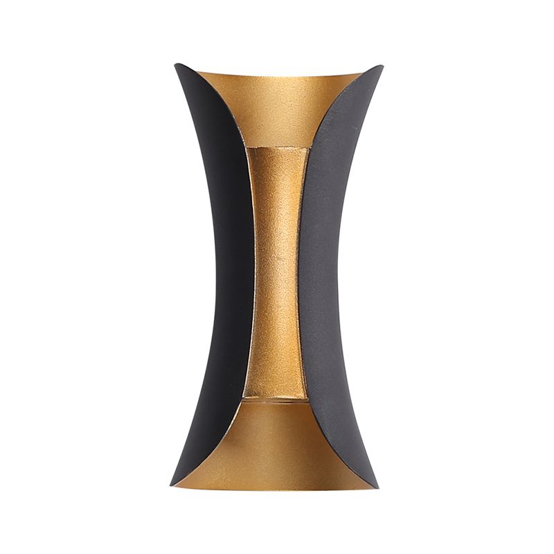 Moderner Stil Geometrischer Schatten Wandleuchten Metall 2 Leuchten Wandmontierte Beleuchtung